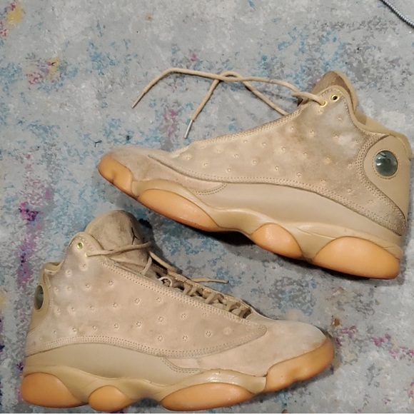 Jordan 13 “chukka wheat” size 11, 💯 authentic, 8/10 condition - Picture 1 of 13
